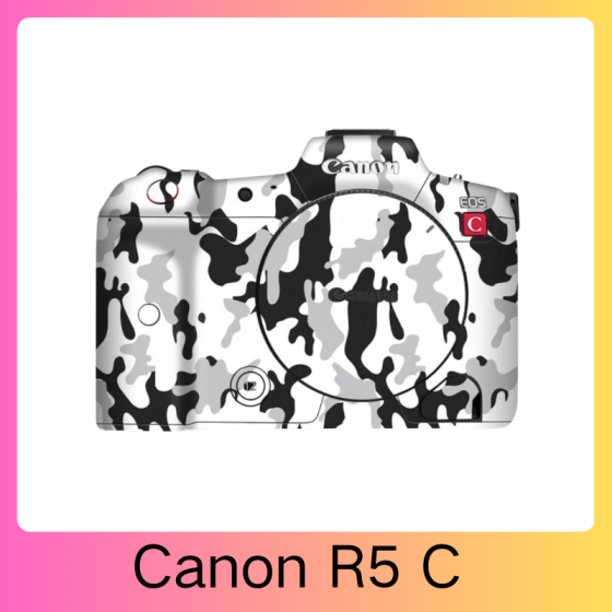 Corpo da Canon R5 C - Pele câmera, adesivo câmera - com alta resistência a arranhões, à prova d'água e com design elegante.